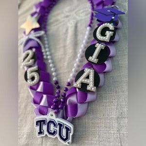 Mothers Day Custom Graduation Lei, Birthday 
Money Lei all colors & themes avail